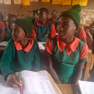 Health and Hygiene Training Participants at Mwambuni Primary School 