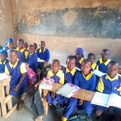Health and Hygiene Training Participants at Mwambui Primary School 