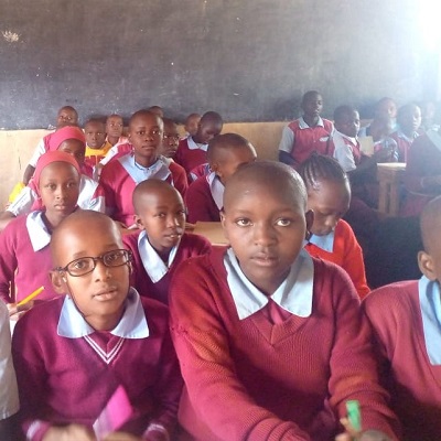 Health and Hygiene Training Participants at Nduvani Primary School 