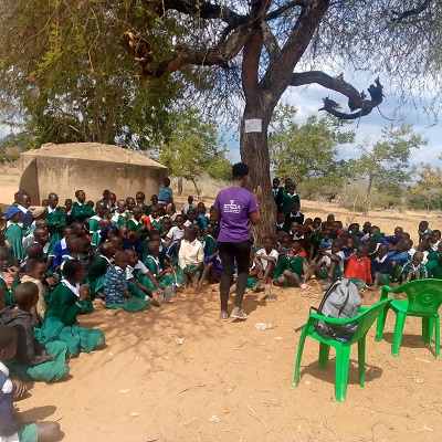 Health and Hygiene Training participants at Mui Primary School 