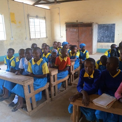 Health and Hygiene Training participants at Musokani Primary School 