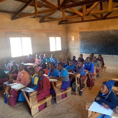 Health and Hygiene Training participants at Mutulu Primary School 