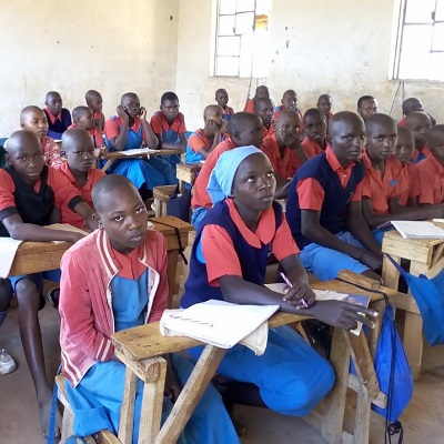 Health and Hygiene Training participants at Mwalili Primary School 