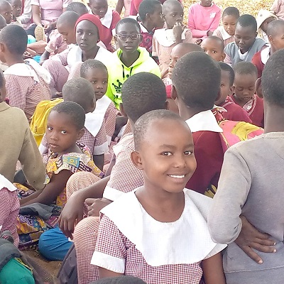 Health and Hygiene Training participants at Kwa Nzili Primary School 