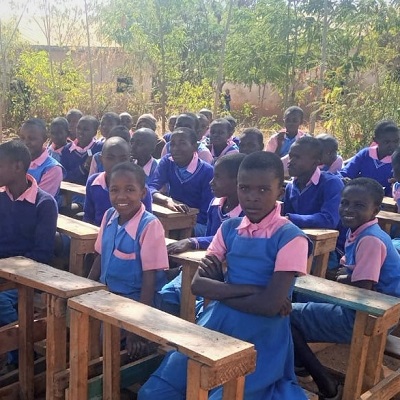 Health and Hygiene Training participants at Kisole Primary School 