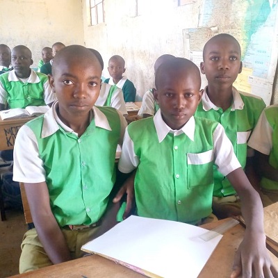 Health and Hygiene Training participants at Kivula Primary School 