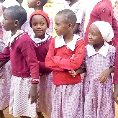 Health and Hygiene Training participants at Kanzui Primary School 