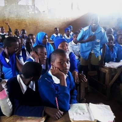 Health and Hygiene Training participants at Kyulungwa Primary School 