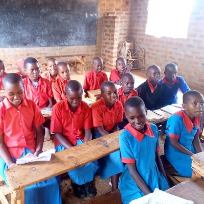 Health and Hygiene Training participants at Mbia Primary School 