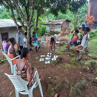 Health and hygiene training underway