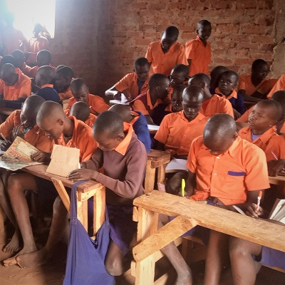 Health and Hygiene Training participants at Tuvani Primary School