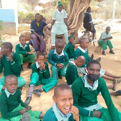 Health and Hygiene Training participants at Nuu Special School