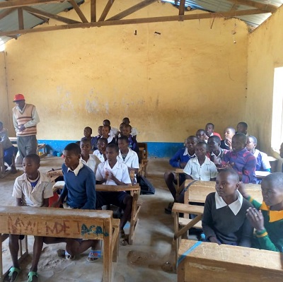 Health and Hygiene Training participants at Nuu DEB Primary School 