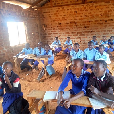 Health and Hygiene Training participants at Ndandini Primary School