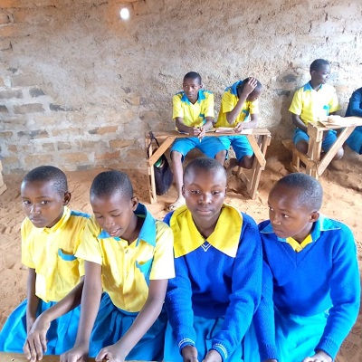 Health and Hygiene Training participants at Kyatune Primary School
