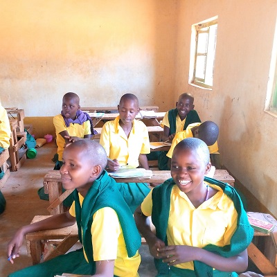 Health and Hygiene Training participants at Kyumbe Primary School 