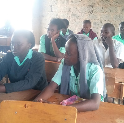 Health and Hygiene Training participants at Kathanze Primary School 
