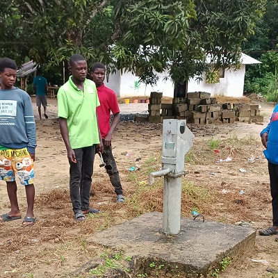 Before: Not a single drop of water