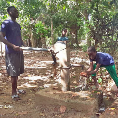 Village well repair completed