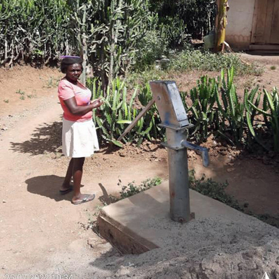 Village well repaired