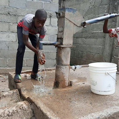 Safe water flows once again