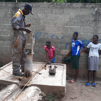 Repairing broken pump