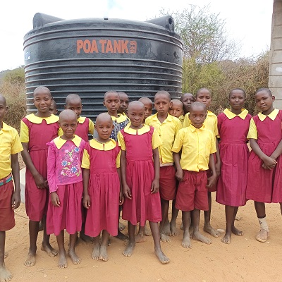 Students at Kiliku Primary School 