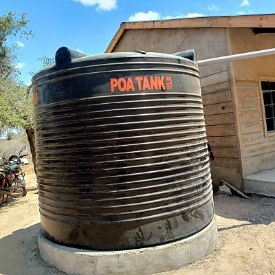 Rainwater catchment system at Kalwuilla Primary School 
