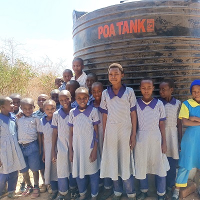 Students at Ndolongwe Primary School 