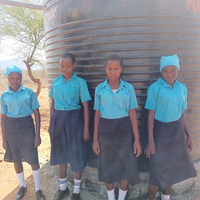 Students at at Nguuni Secondary School