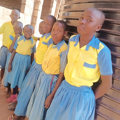 Students at Kanyungu Primary School 