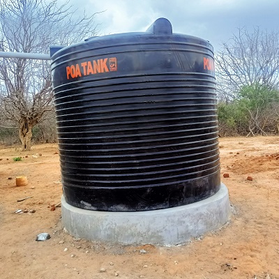 Rainwater catchment system at Yasomba Pre-School