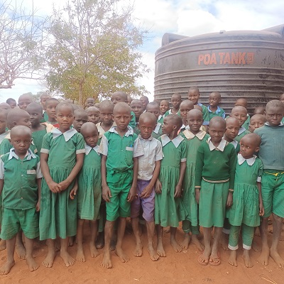 Students at Ngooni Primary School 
