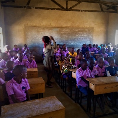 Health and Hygiene Training participants at Kalwilla Primary School