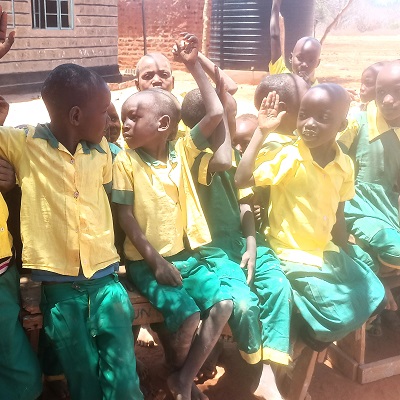 Health and Hygiene Training participants at Kakulunga Primary School