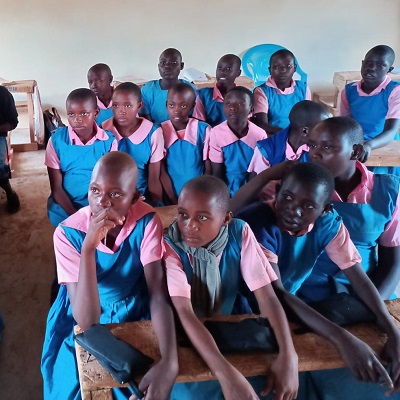 Health and Hygiene Training participants at Katuluni Primary School