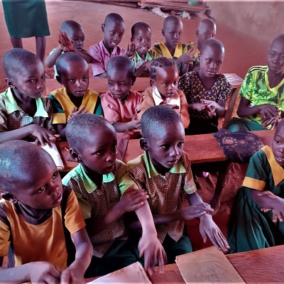 Health and Hygiene Training participants at Kyaange Primary School