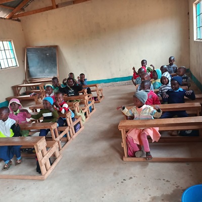 Health and Hygiene Training participants at Kyanundu ECDE