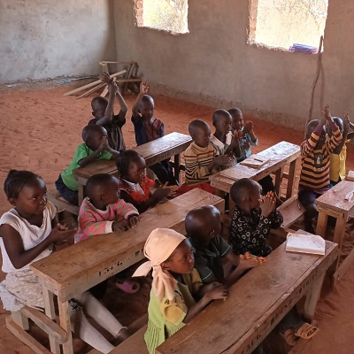 Health and Hygiene Training participants at Makyui ECDE 
