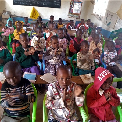 Health and Hygiene Training participants at Muluuko ECDE