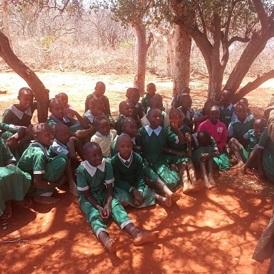 Health and Hygiene Training participants at Ngooni Primary School