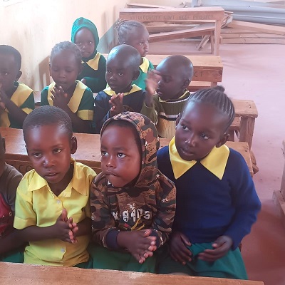 Health and Hygiene Training participants at Kyanzendu Primary School