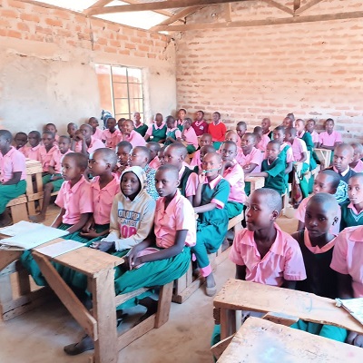 Health and Hygiene Training participants at Wingemi Primary School