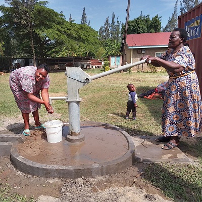 Residents happy to have a clean source of water 