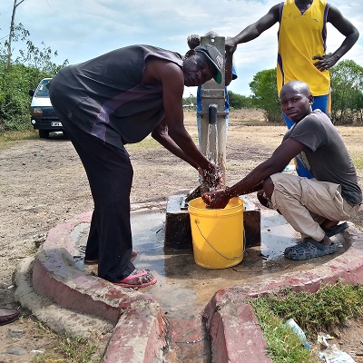 Residents happy to have water 