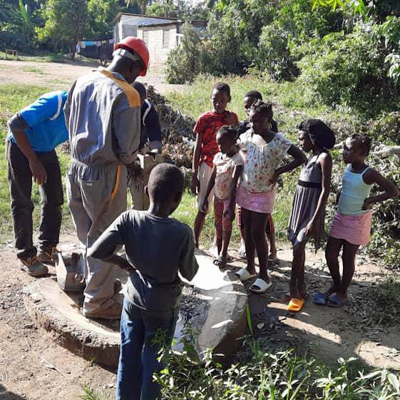 Newly Repaired Well