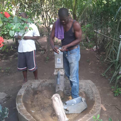 Well repair finishing up