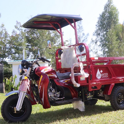 The 3 - wheeled motorbike 
