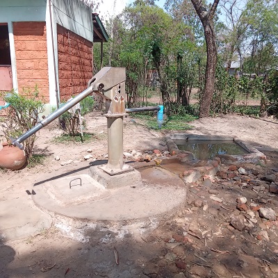 Kaagai communal hand-pump had been down for 16 months 