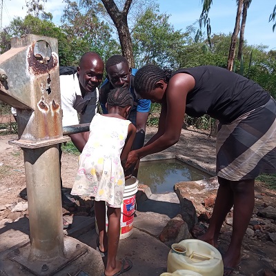 Kaagai community happy to have water again